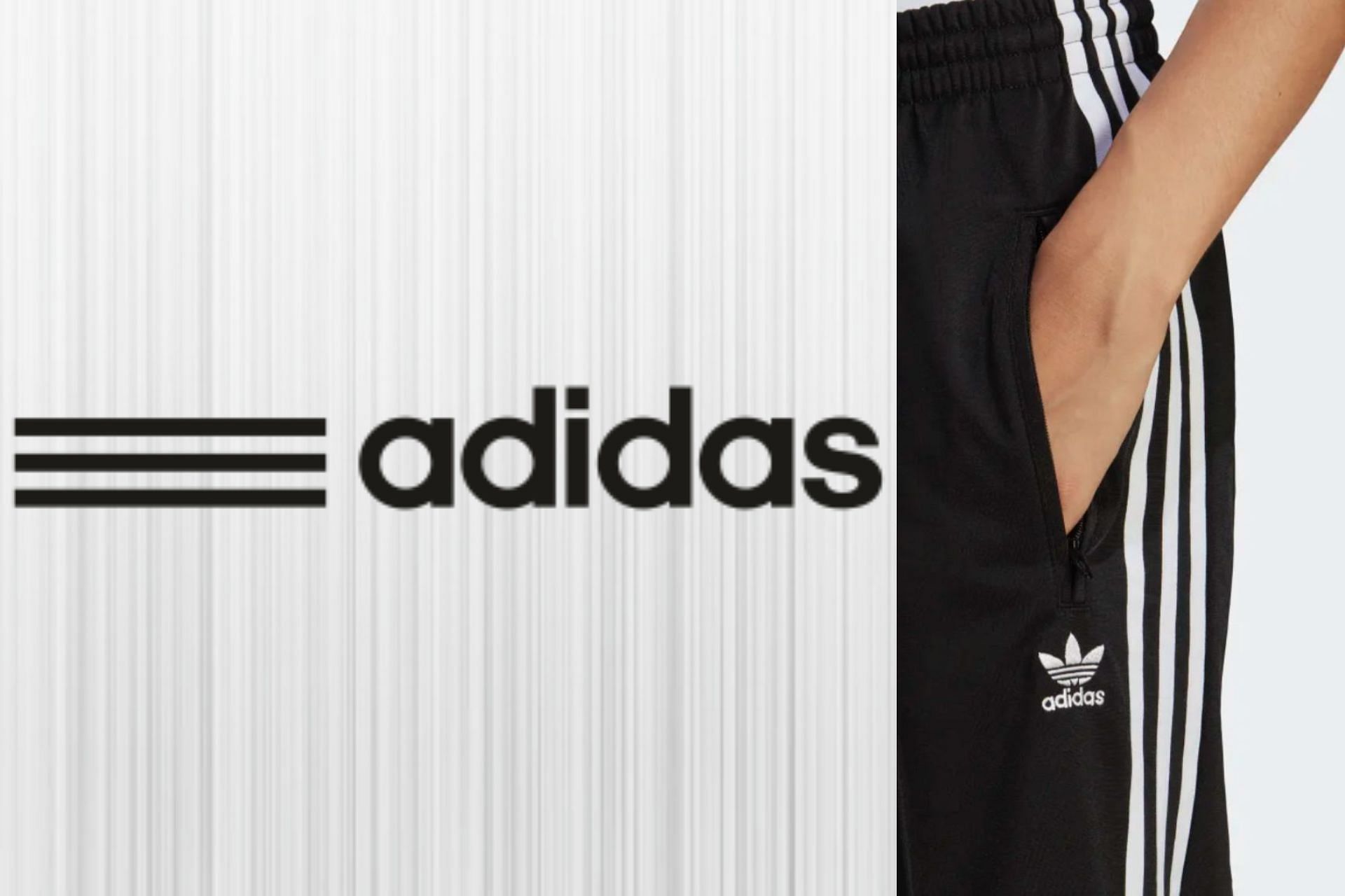 These parallel lines are the signature style of the brand&#039;s clothing and footwear items (Image via Adidas)