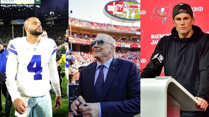 Jerry Jones draws strange parallels between Tom Brady and Dak Prescott - "He has those qualities"