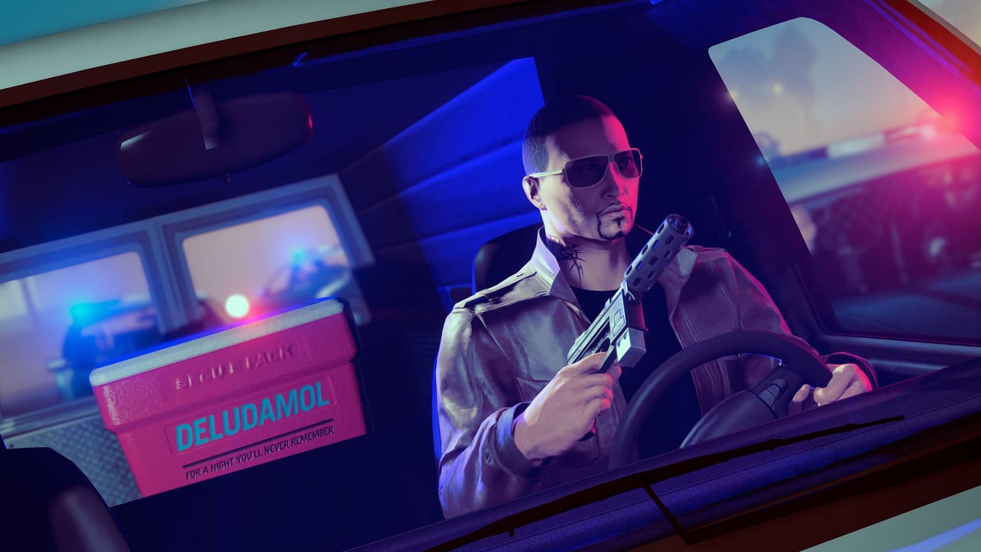 This image was used in a GTA+ promotion for the February 2023 bonuses (Image via Rockstar Games)