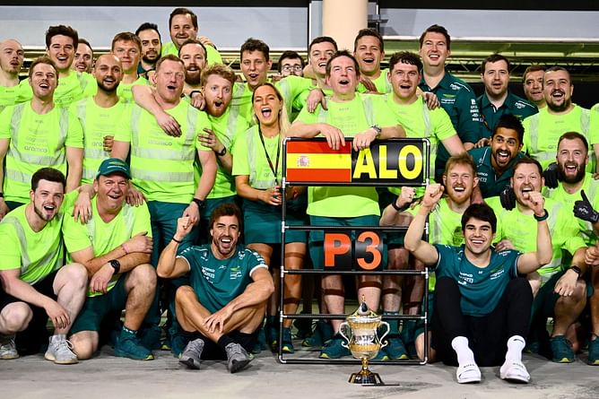 How did Aston Martin escape the midfield and join the frontrunners?
