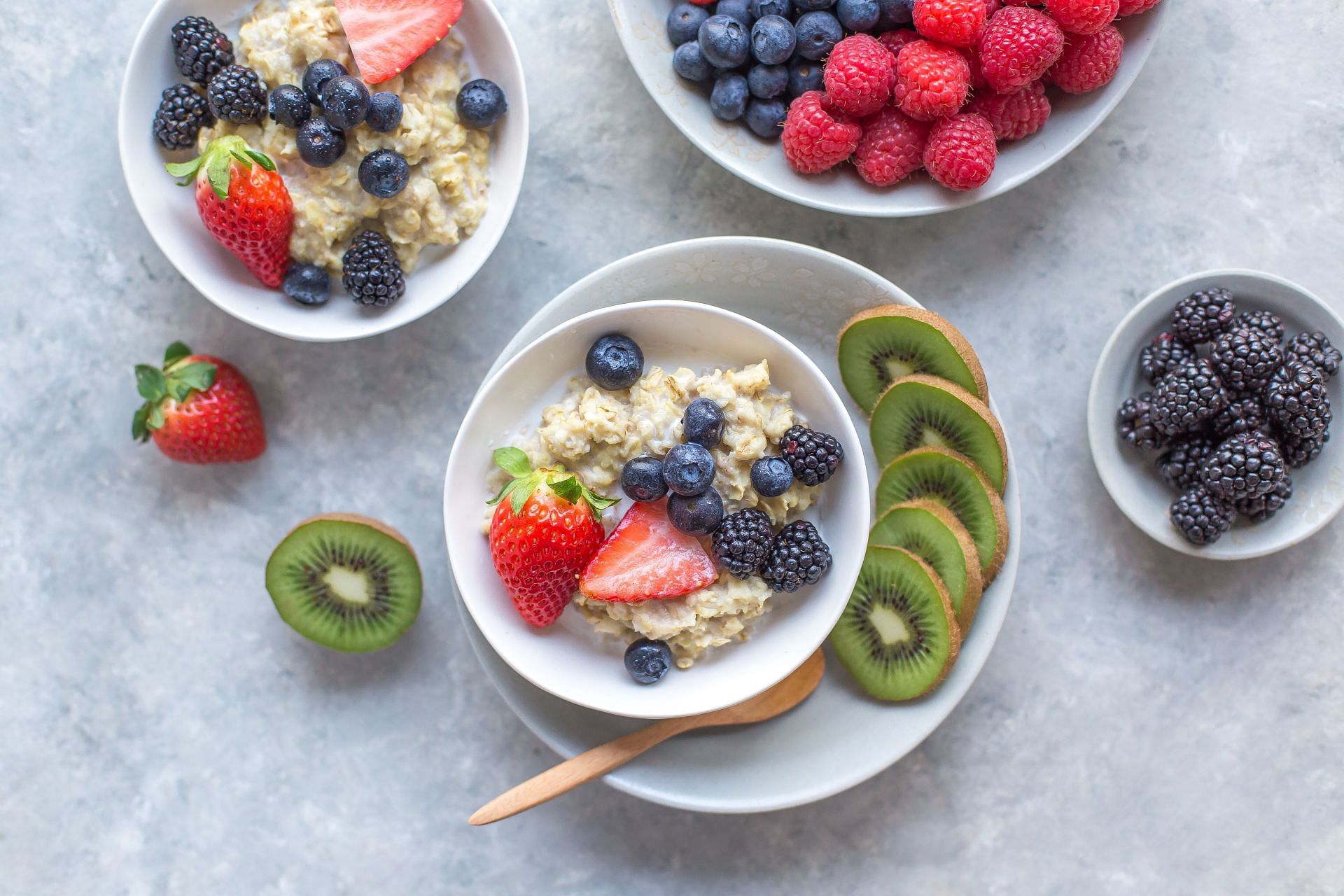 Fiber-rich foods help in relieving constipation. (Image via Unsplash/Melissa Belanger)