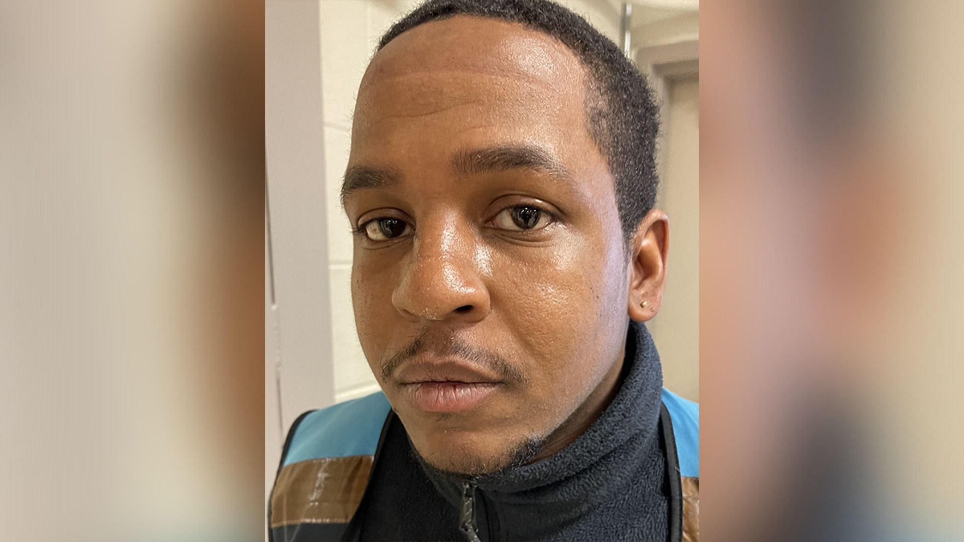 30-year-old Jamaal Germany allegedly attempting to kidnap a school student. (Image via Montgomery County Police Department)