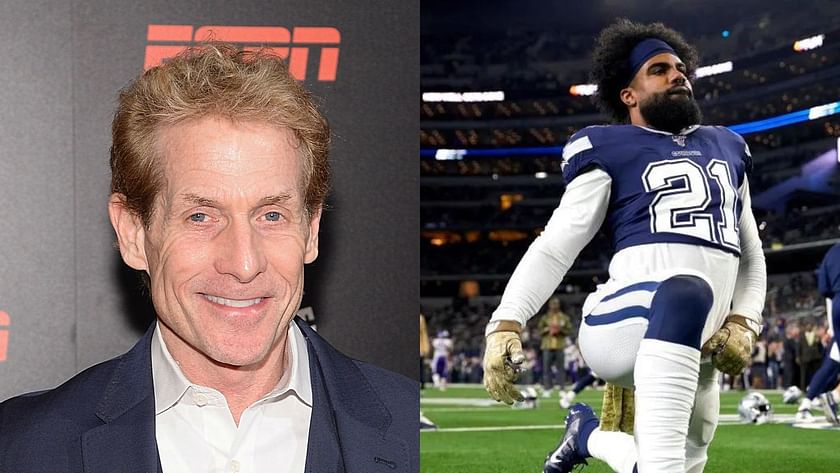 Ezekiel Elliott 'got his money and hit the wall,' Skip Bayless claims with  ex-Cowboys RB out of a job