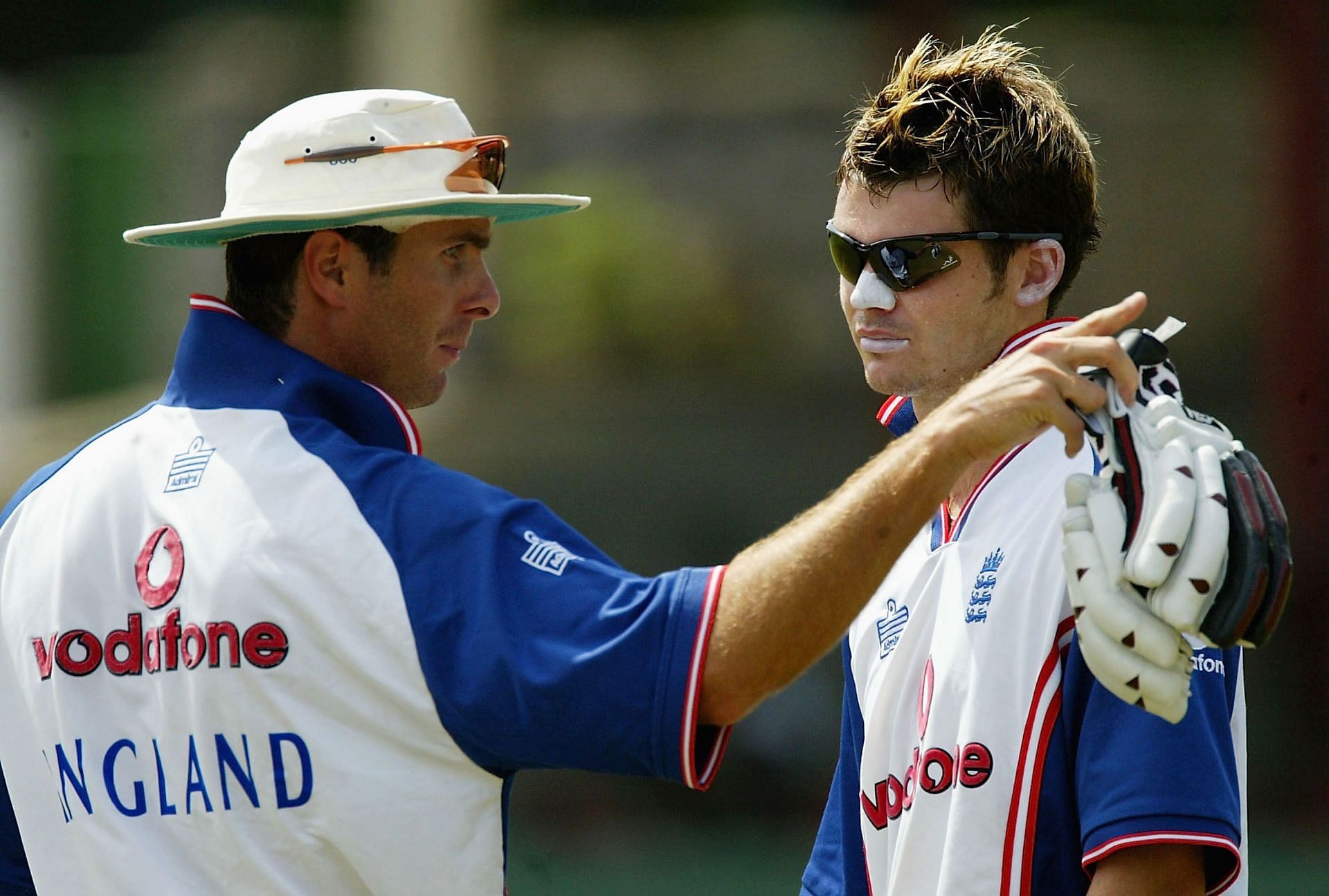 England nets session