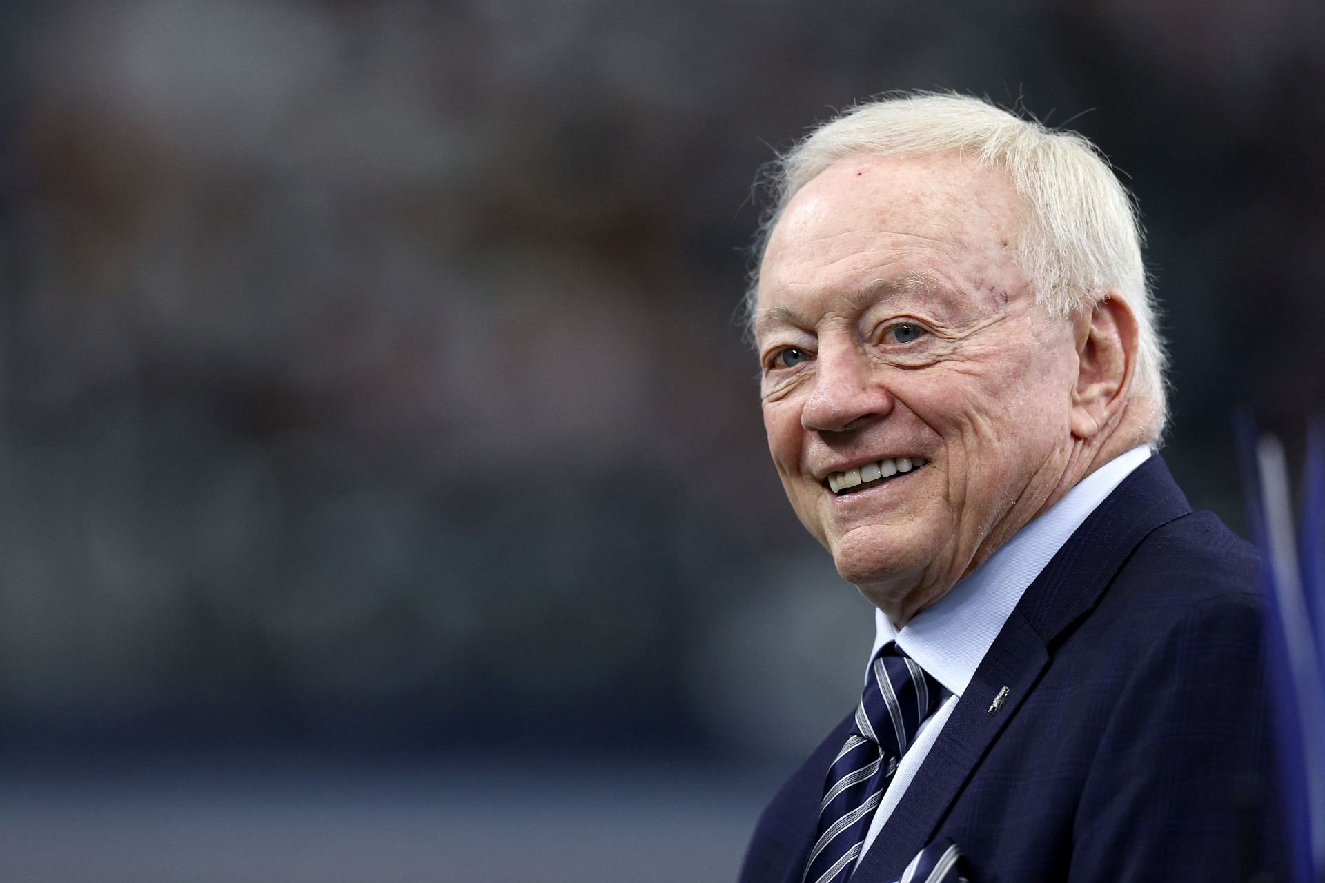 Jerry Jones at Detroit Lions v Dallas Cowboys