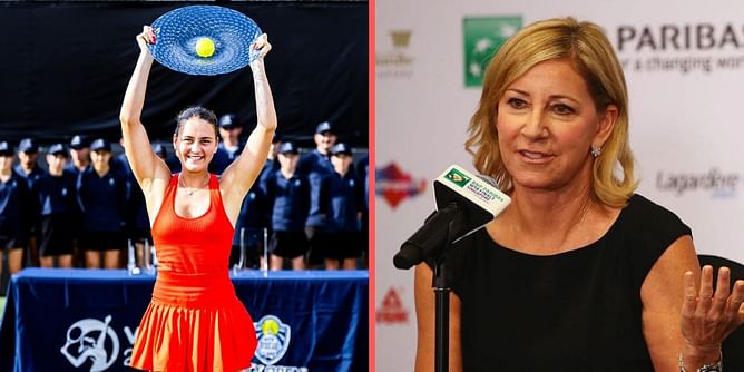 "Happy for her; sad that players didn’t reach out to her" - Chris Evert reacts to Marta Kostyuk's Austin title, sympathizes with her over Ukraine war