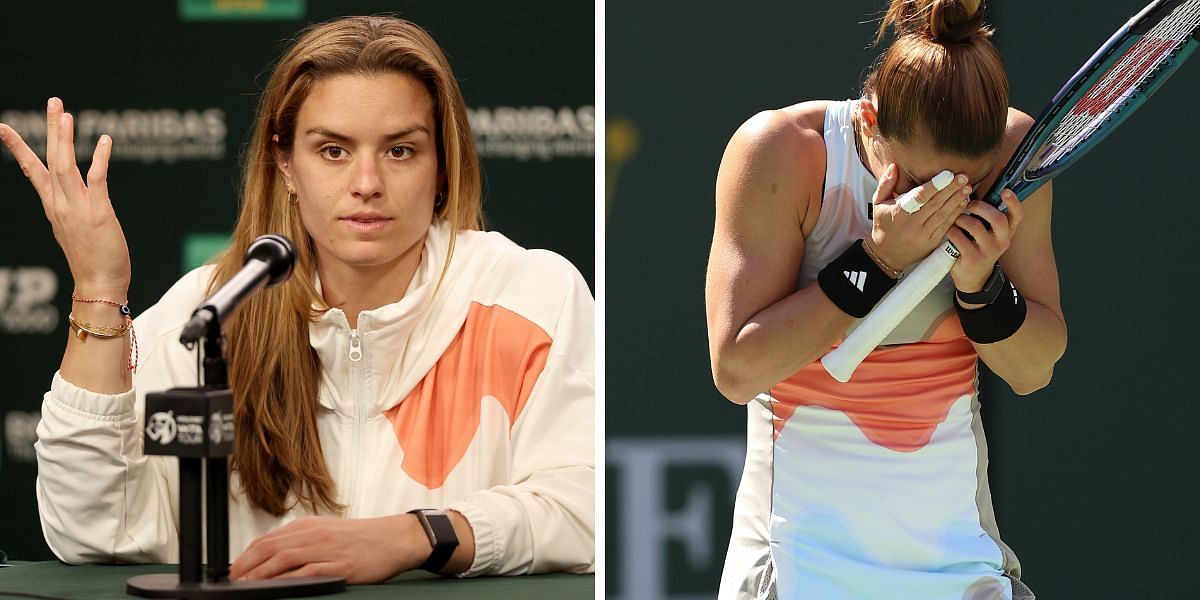 Maria Sakkari spoke about her recent struggles on the court