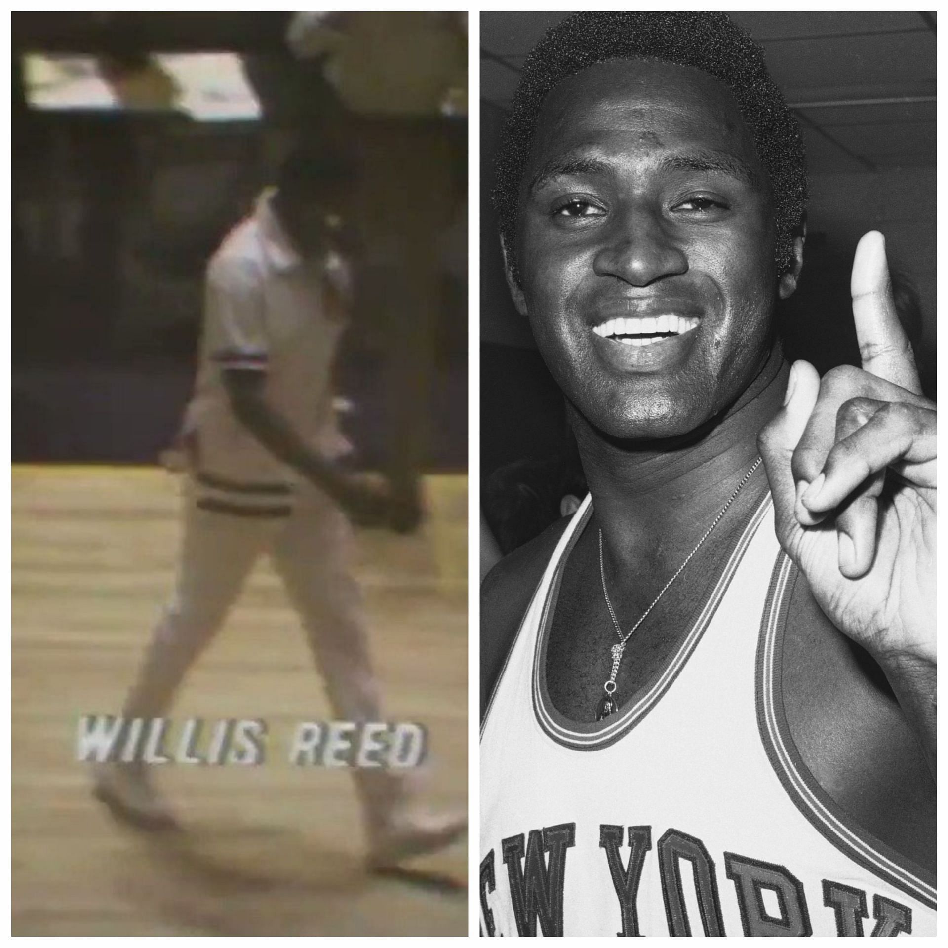 Willis Reed cam back from injury to win Game 7
