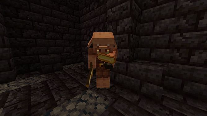 How to make piglin bartering farm in Minecraft easily