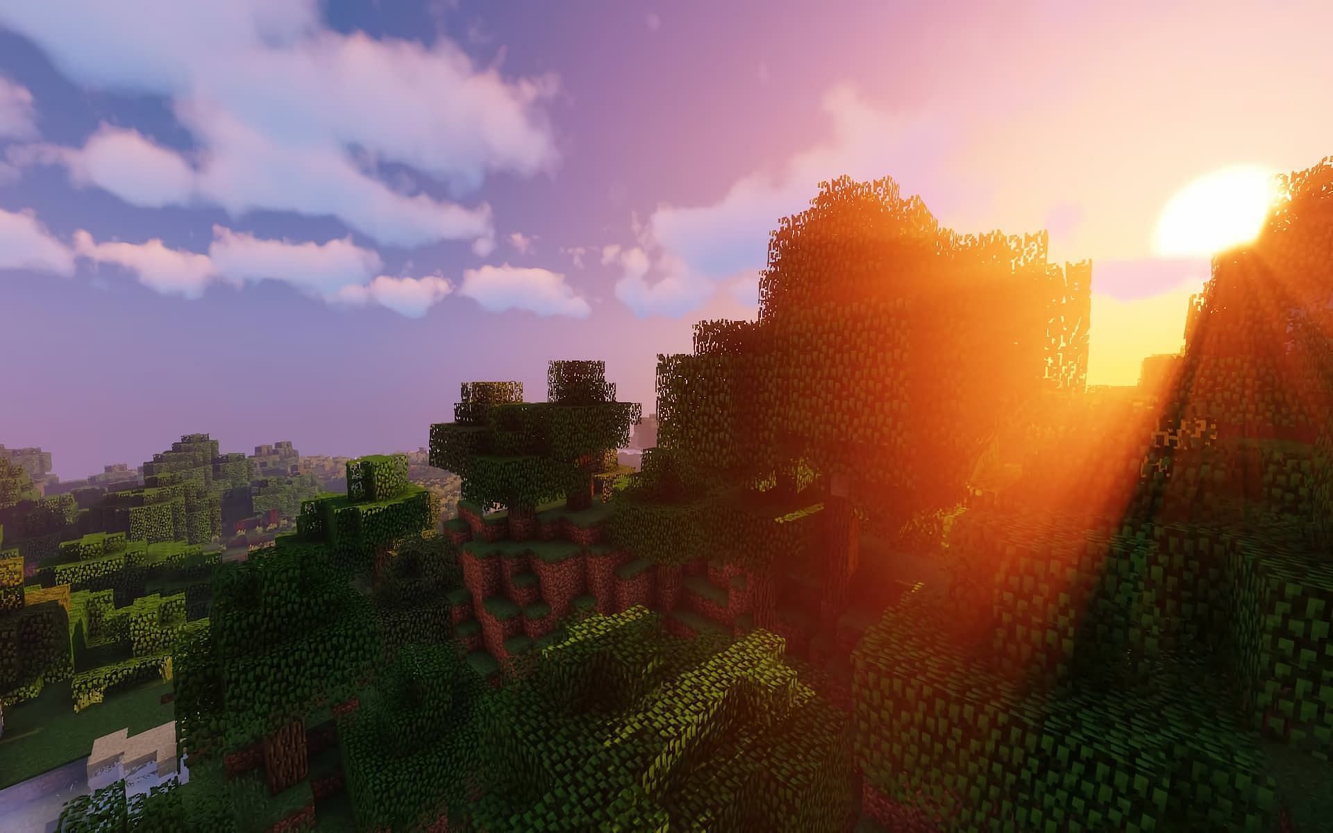 Players can drastically change the way their game looks with shaders (Image via Curseforge)