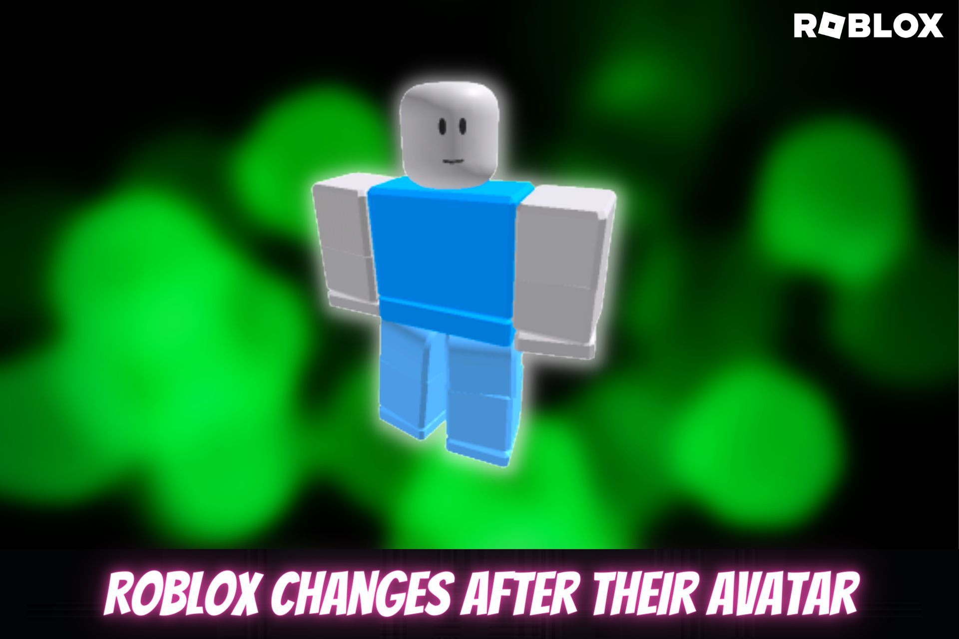 my new roblox avatar