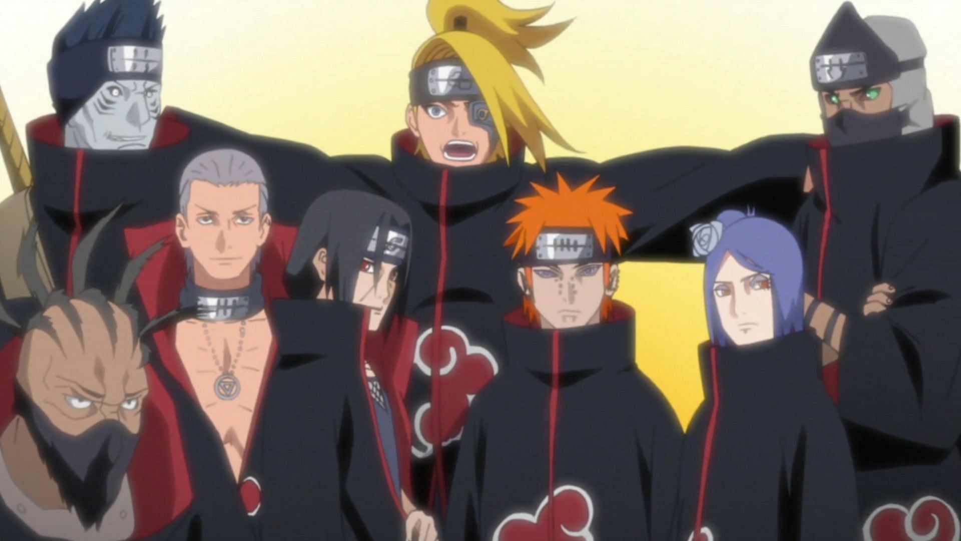 A still of Akatsuki from Naruto (Image via Pierrot Studio)