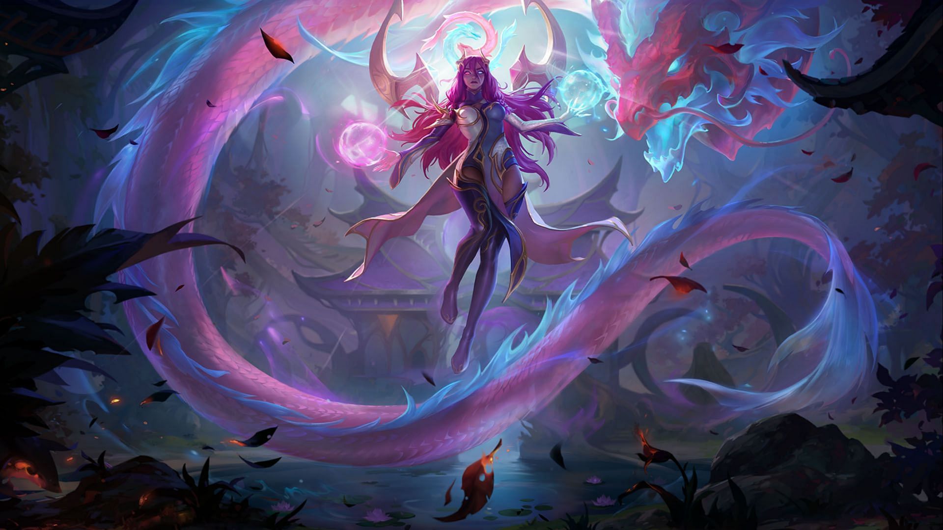 Tranquility Dragon Karma in Legends of Runeterra (Image via Riot Games)