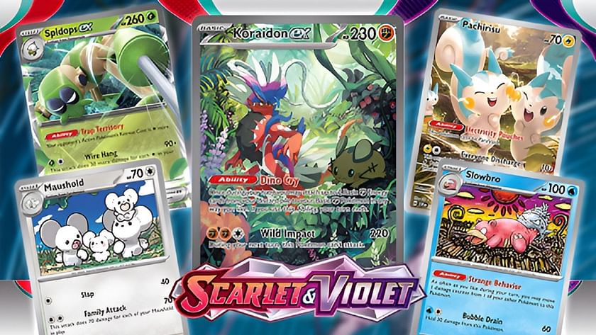 Koraidon and Miraidon ex revealed for first Pokémon Scarlet and