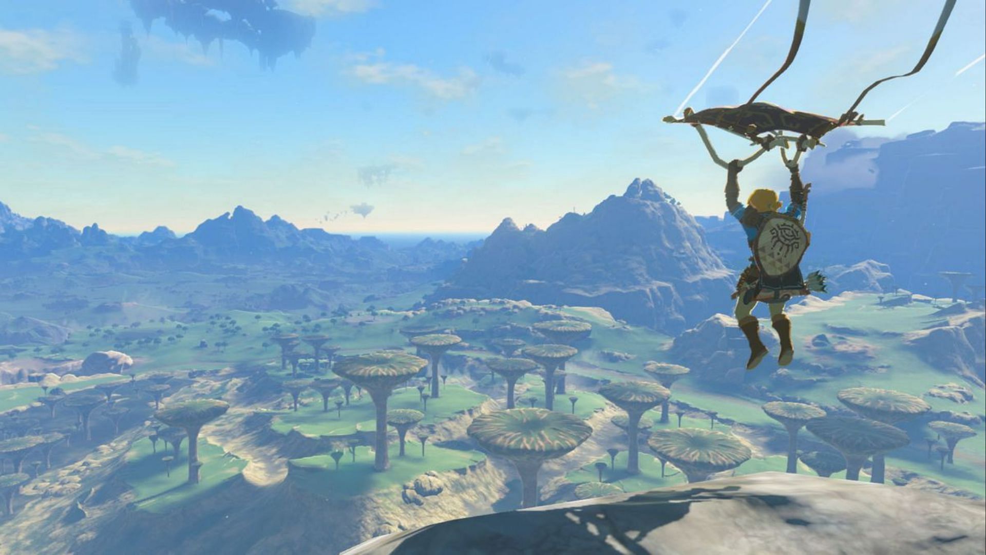 Link has some new tech to get around with in Zelda: Tears of the Kingdom.
