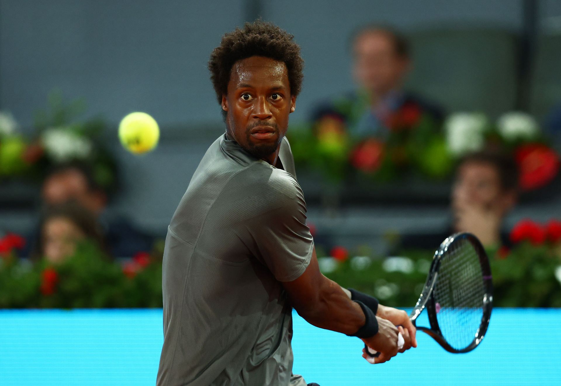 Gael Monfils at the 2022 Mutua Madrid Open - Day Six