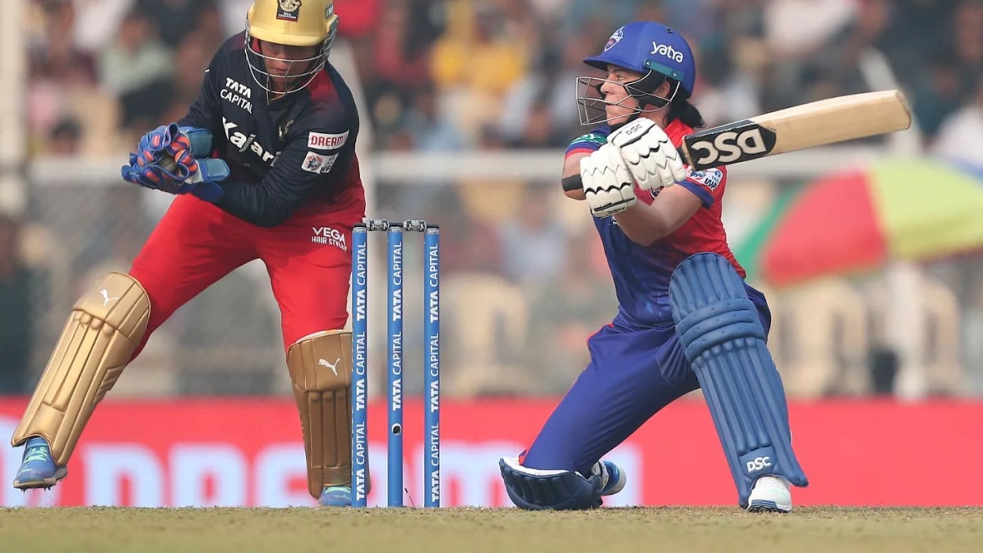 Can Marizanne Kapp(batter) deliver the goods for the Capitals in this match? (Image Courtesy: espncricinfo.com)