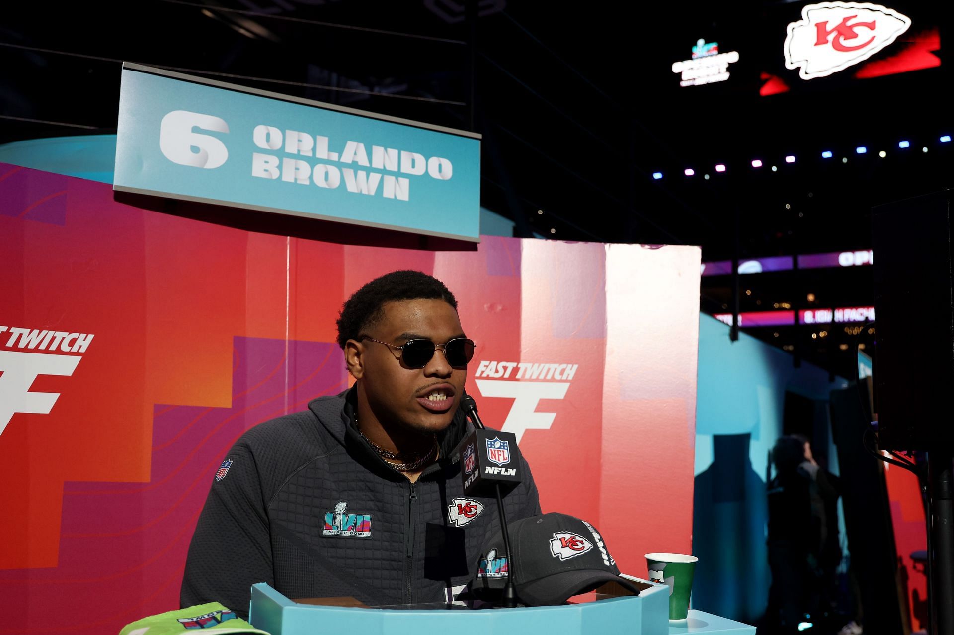 Orlando Brown Jr. is hoping to win back-to-back championships after signing with the Cincinnati Bengals