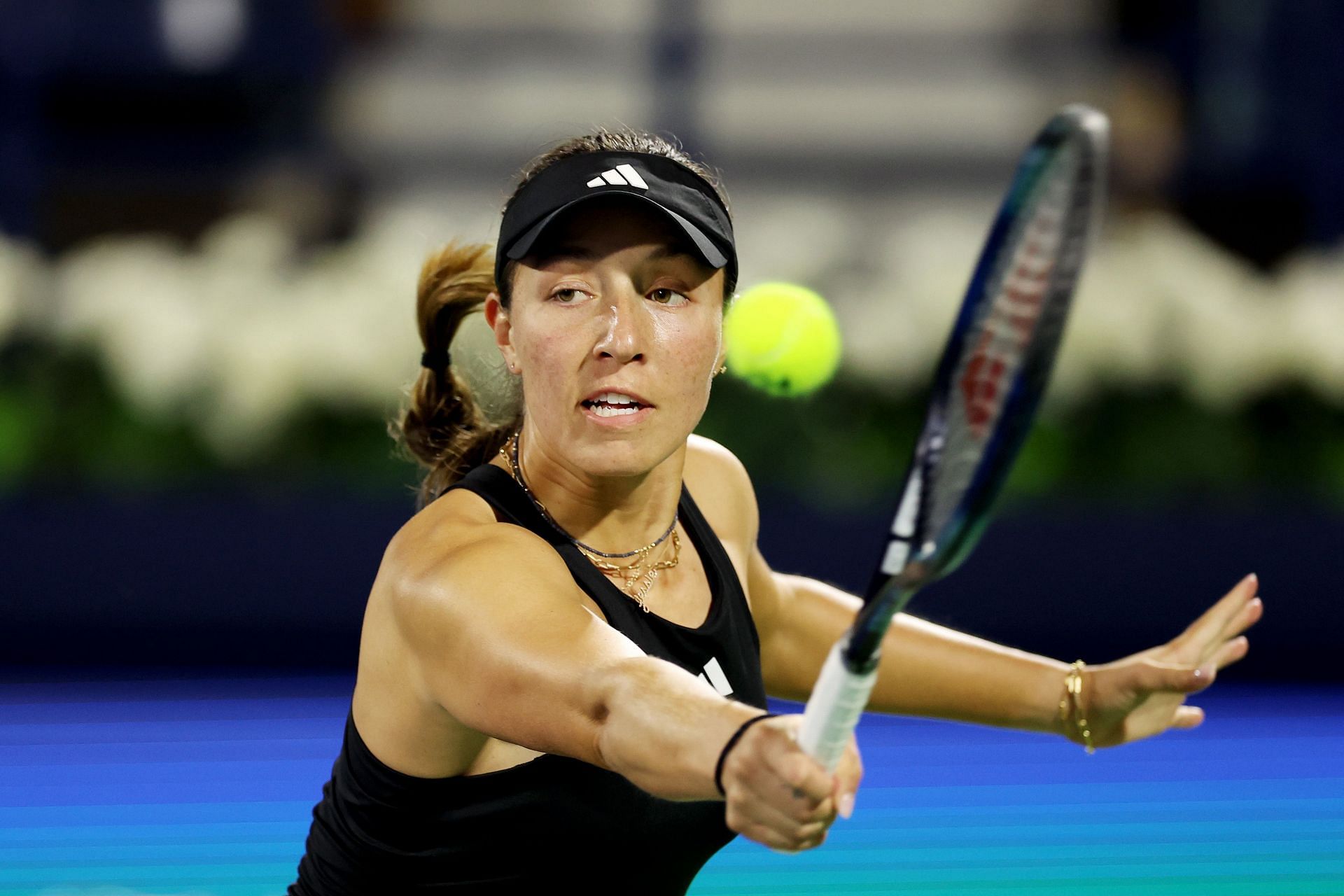 Pegula in action at Dubai