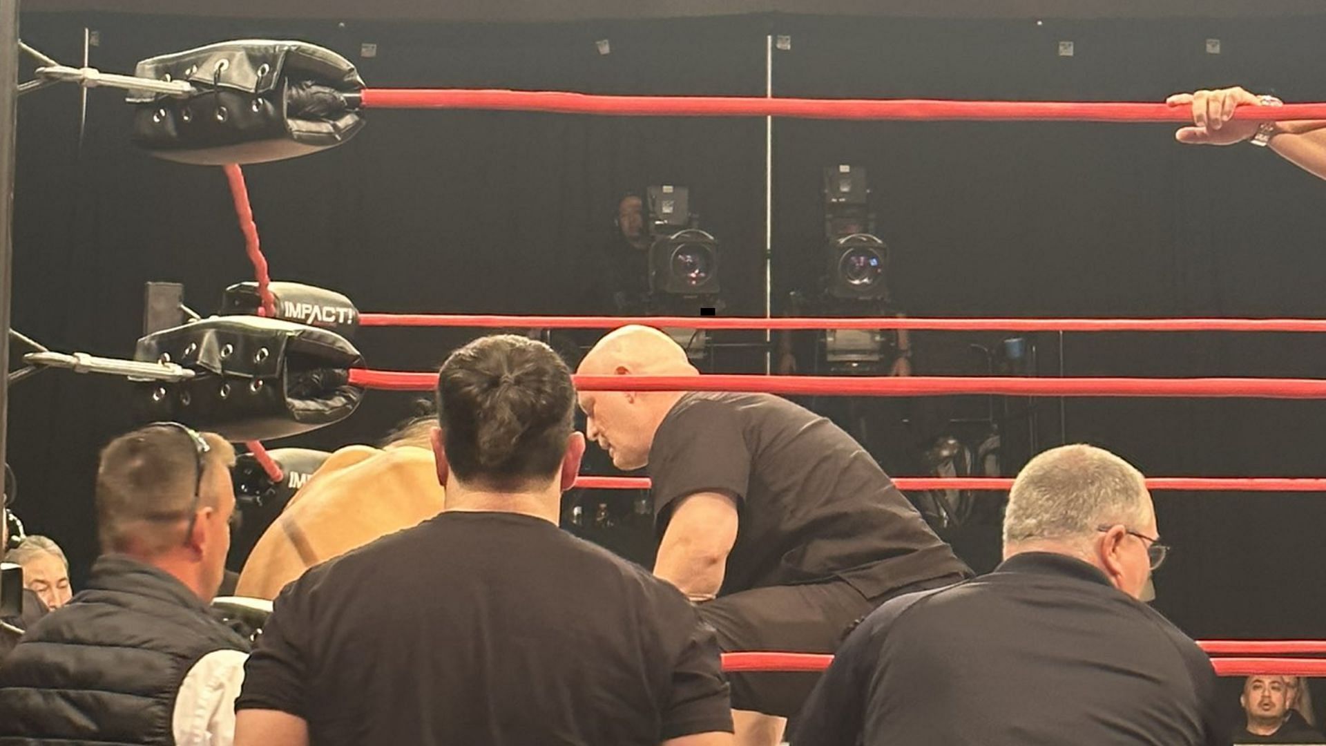 There was a serious botch at a wrestling event this week