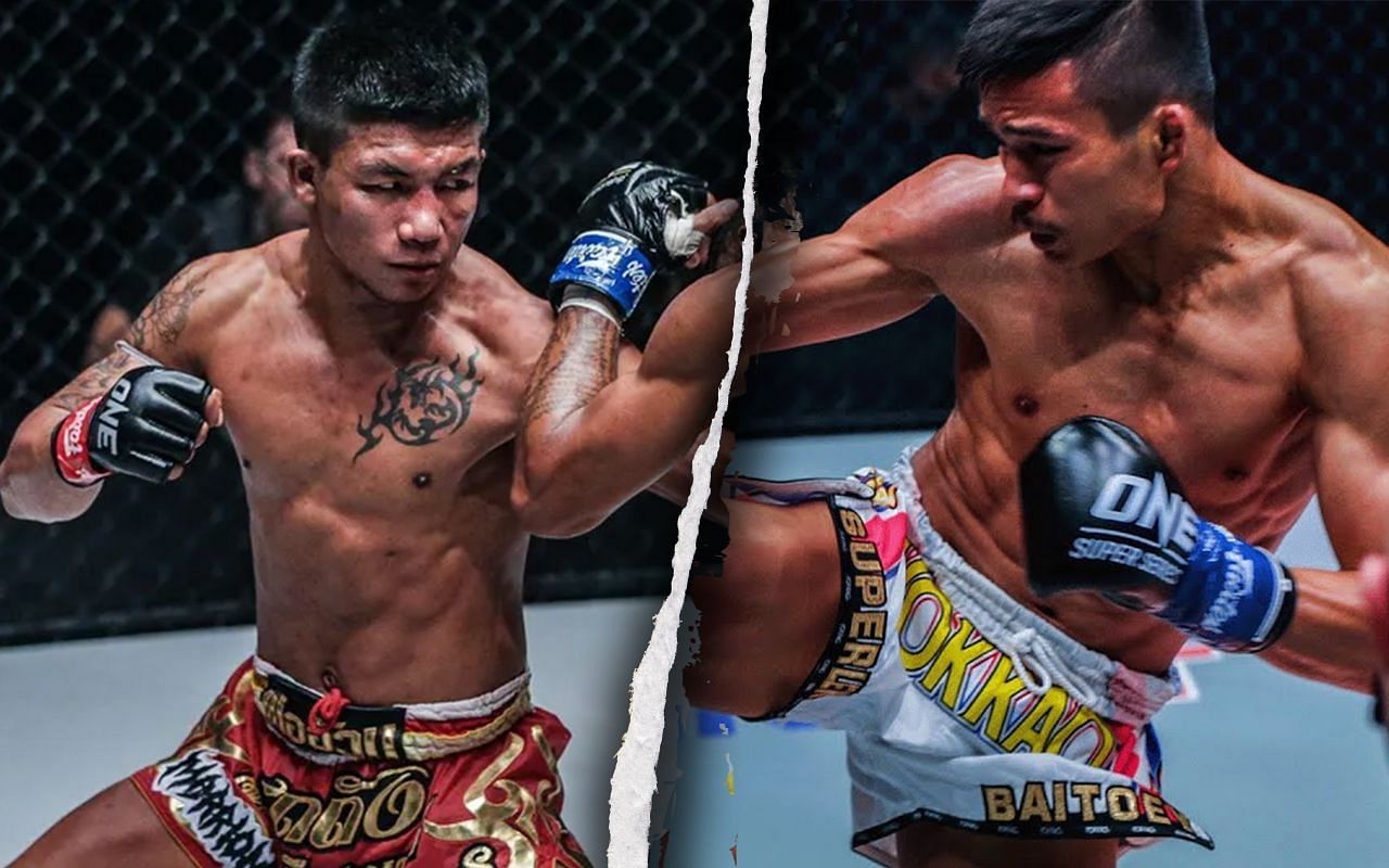 Rodtang (Left) faces Superlek (Right) at ONE Fight Night 8