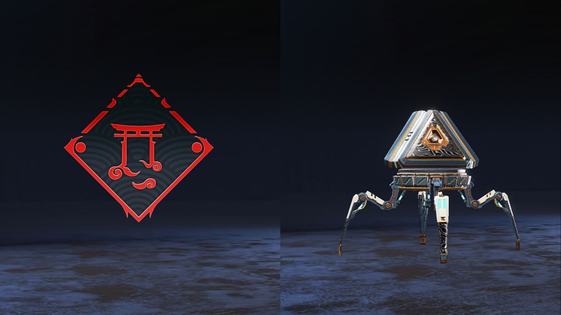 The Imperial Guard Banner Badge and Imperial Guard Collection Pack in Apex Legends (Image via EA)