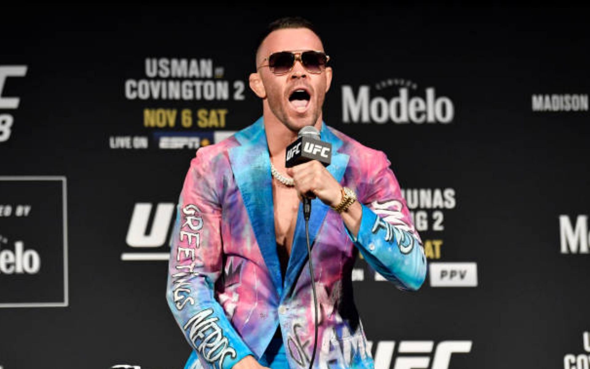 UFC welterweight title contender Colby Covington