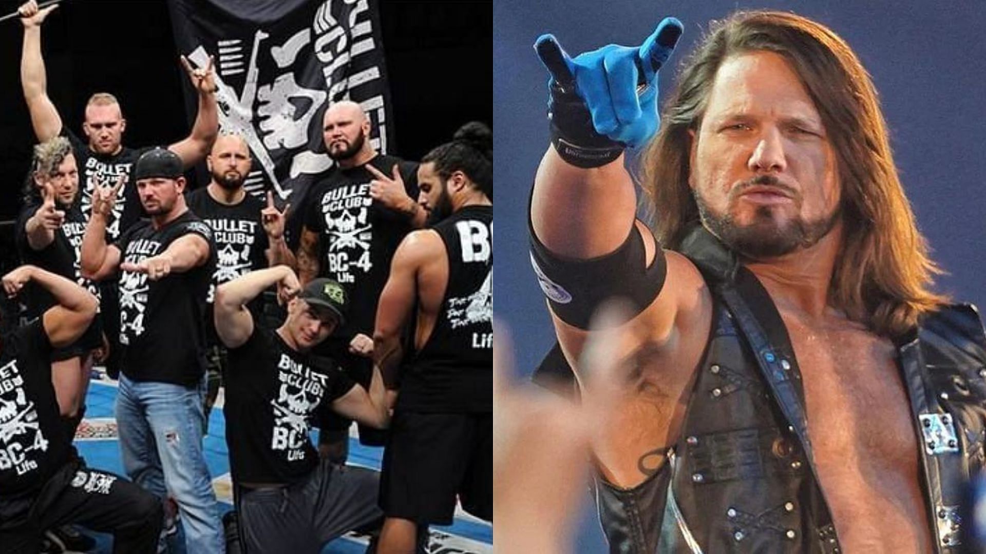 AJ Styles is a former member of the Bullet Club