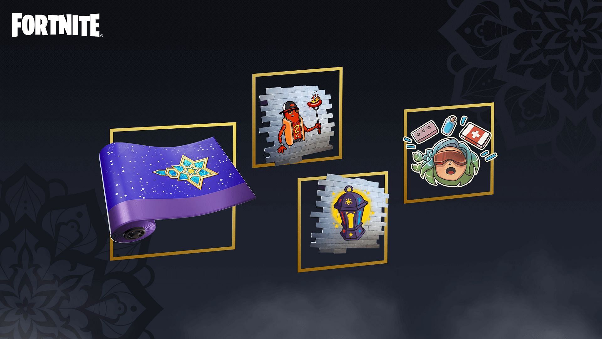 The new event has four free cosmetic items (Image via Epic Games)