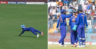 [Watch] Ravindra Jadeja grabs a stunner to dismiss Marnus Labuschagne in 1st IND vs AUS ODI