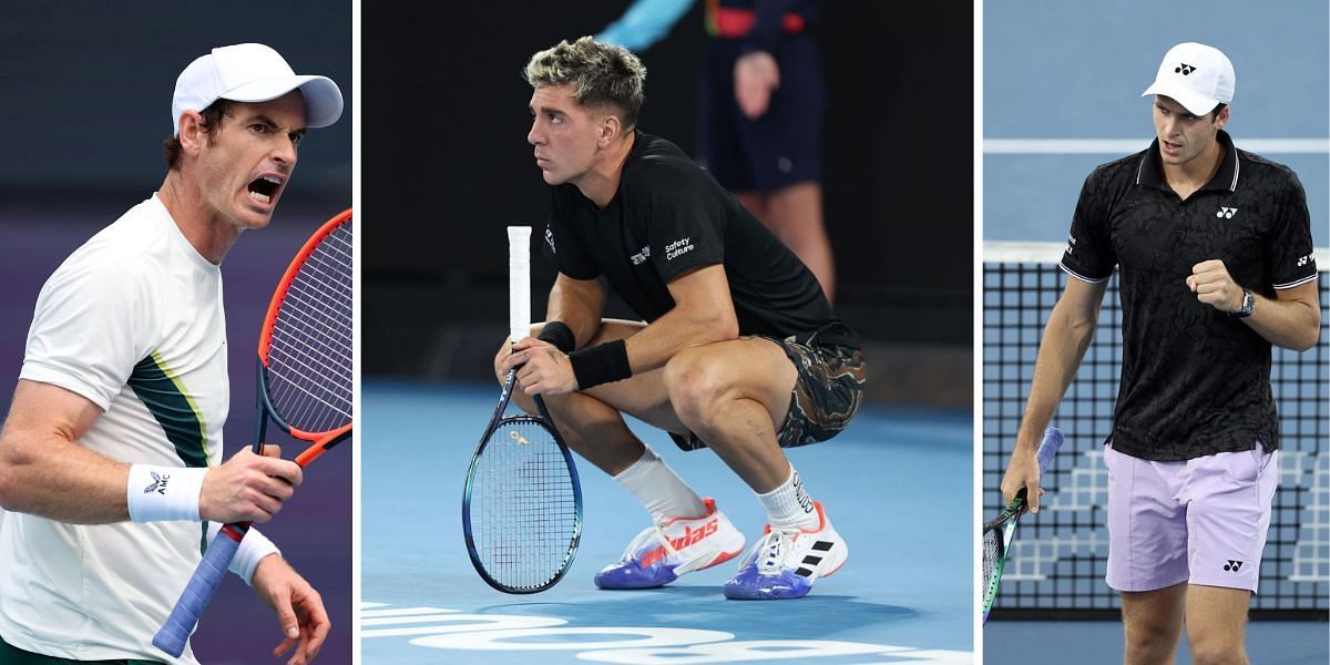 Thanasi Kokkinakis drew parallels between his losses to Andy Murray and Hubert Hurkacz