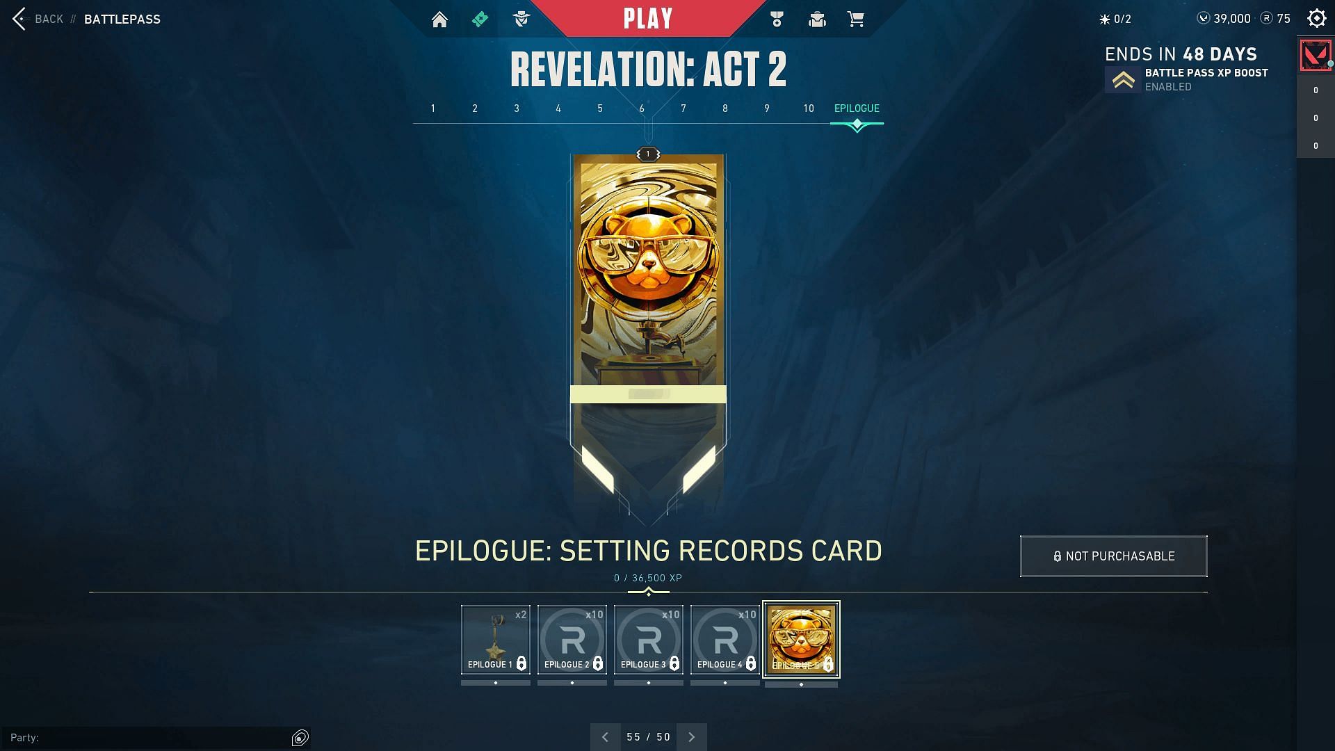 Battlepass Epilogue Rewards (Image via Riot Games)
