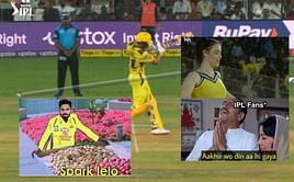 "Spark lelo"- Top 10 funny memes from the first innings of CSK vs GT in IPL 2023