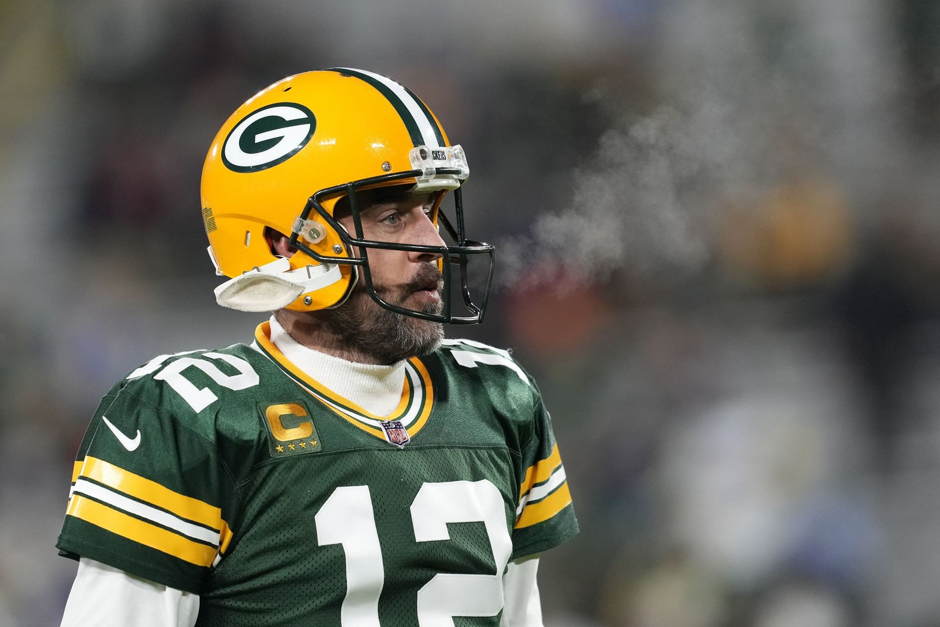 Aaron Rodgers: Los Angeles Rams v Green Bay Packers