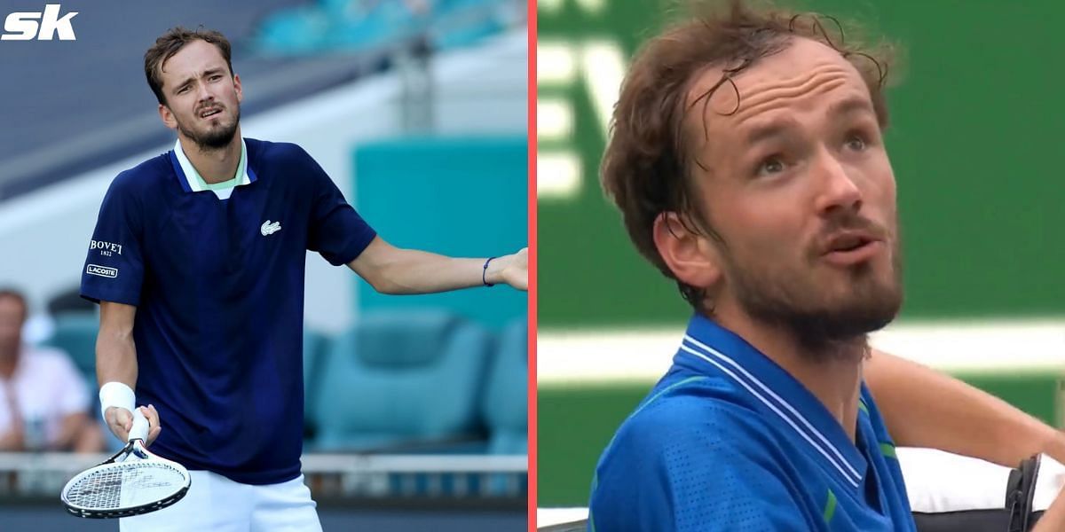 Daniil Medvedev complains about the Indian Wells court conditions