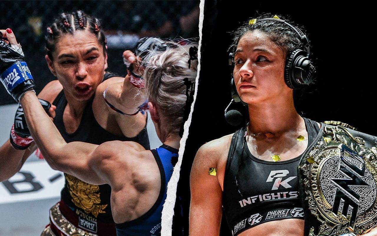 Janet Todd (L) / Allycia Hellen Rodrigues (R) -- Photo by ONE Championship