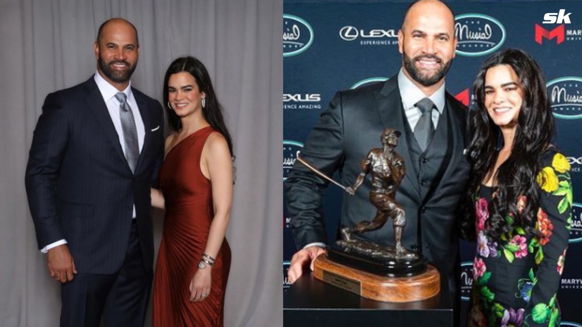 When former MLB star Albert Pujols's fiance brought a new ray of sunshine  in his life during his darkest times