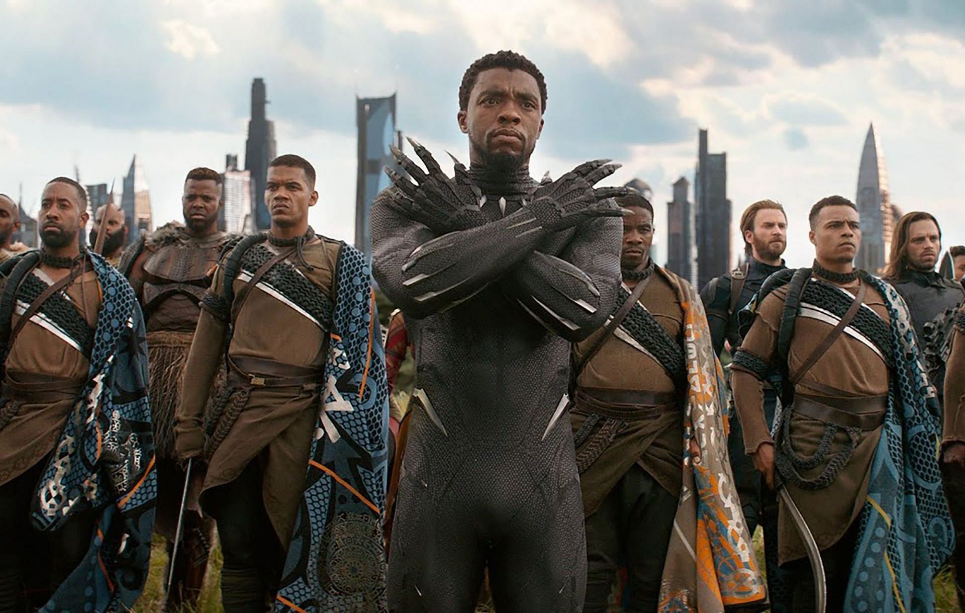 The Black Panther, T&#039;Challa, uses his strength, intellect, and vibranium suit to protect Wakanda and its people (Image via Marvel Studios)