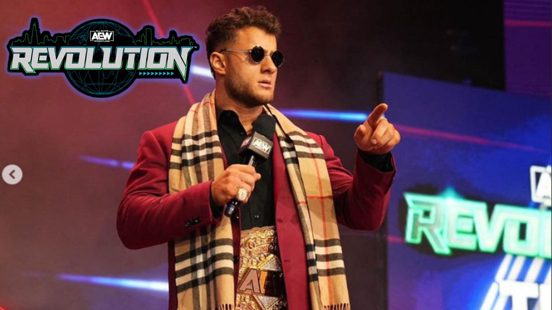 MJF recently received a threatening message from another AEW star