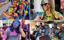 [In pictures & videos] How the cricket fraternity celebrated Holi