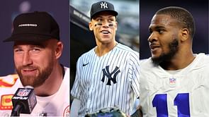 Travis Kelce, Micah Parsons all-in on Aaron Judge after Yankees superstar's first 2023 home run - "Tank!"