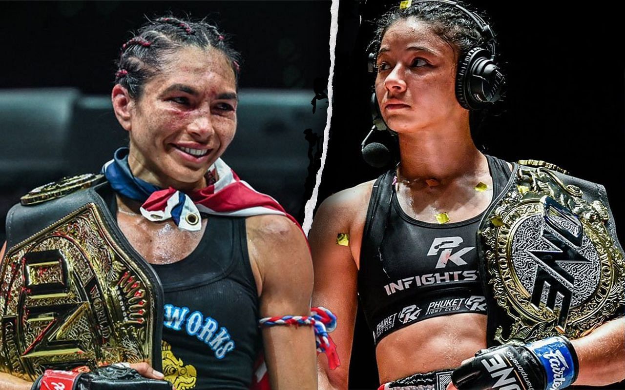 Janet Todd (L) / Allycia Hellen Rodrigues (R) -- Photo by ONE Championship