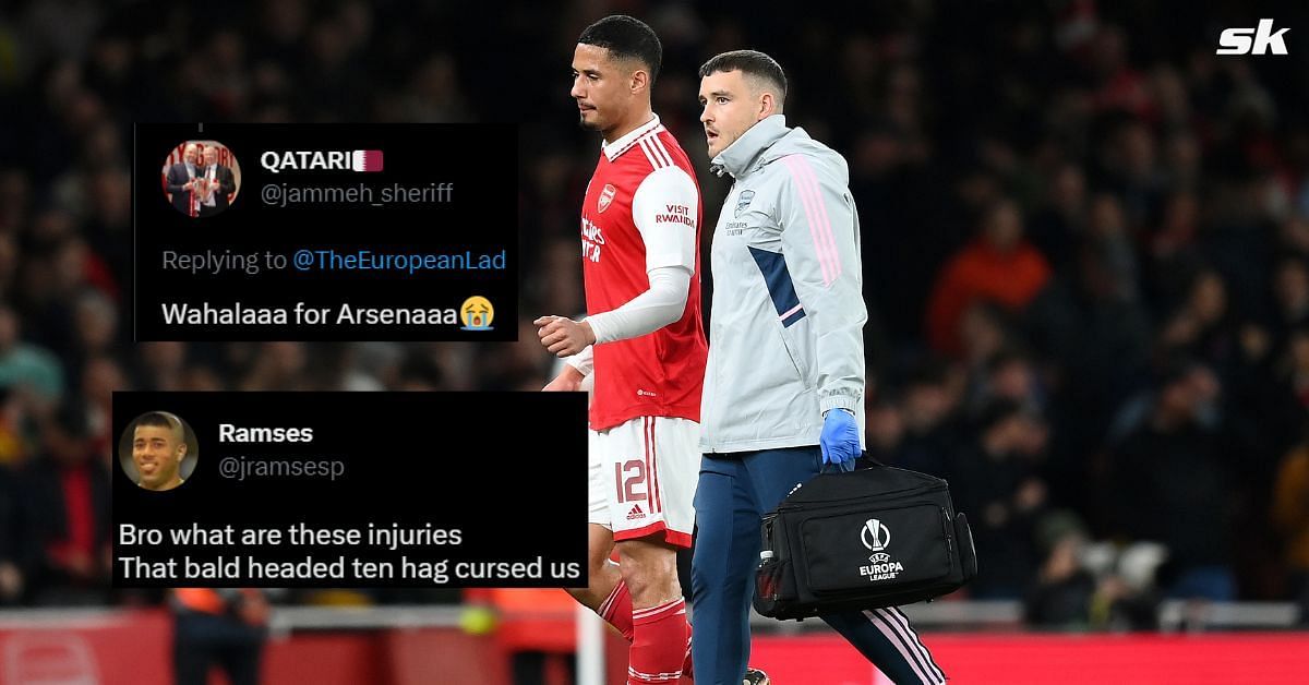 Arsenal suffered two injury blows against Sporting CP