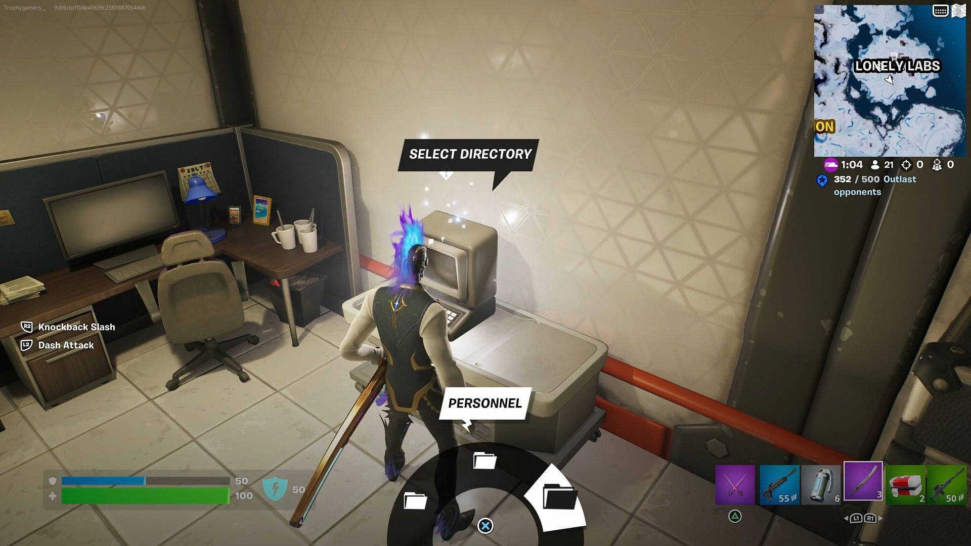 To search a computer for evidence of tampering, visit Lonely Labs (Image via Epic Games)