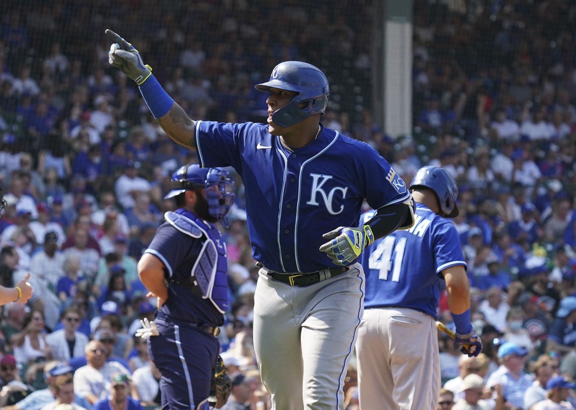 Kansas City Royals fans react to Salvador Perez being named fourth
