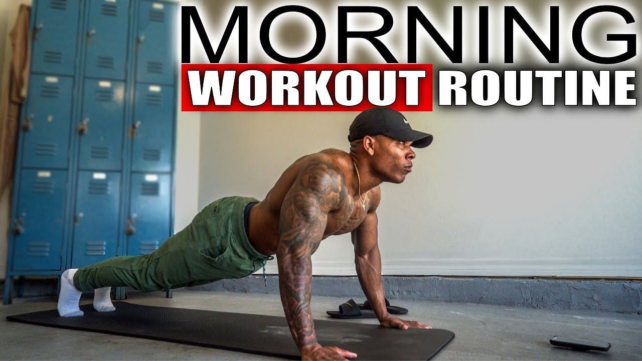 It might be time to consider incorporating an effective morning workout routine into your daily routine if you are tired of feeling sluggish (BullyJuice/ Youtube)