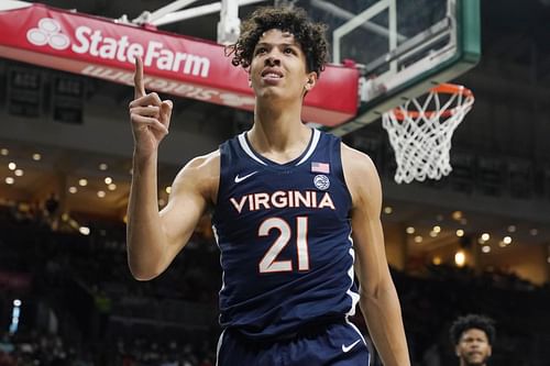 Virginia's Kadin Shedrick has entered the transfer portal.