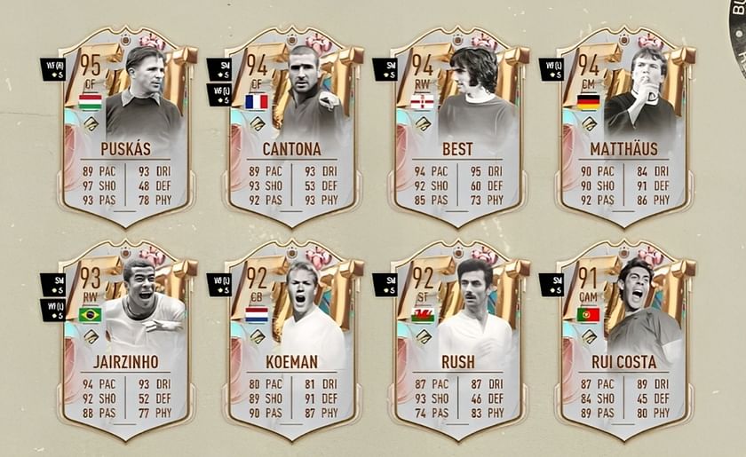 Os novos Icons do Ultimate Team no FIFA 23: quem são e seus