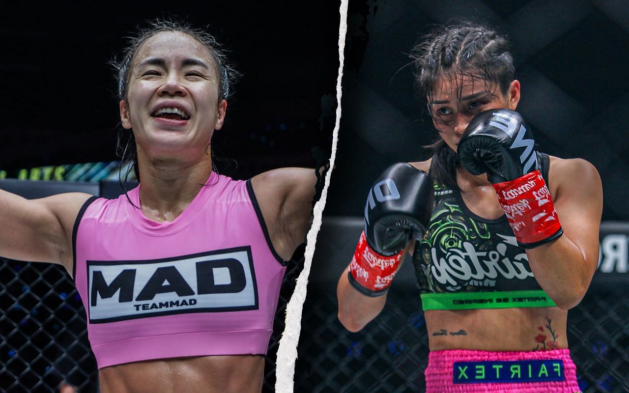Ham Seo Hee (Left) could be lined up to face Stamp Fairtex (Right) next time out