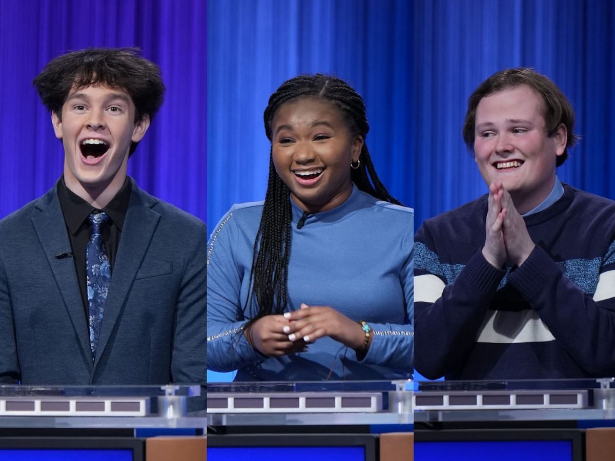Jeopardy! High School Reunion Tournament 2023 finalists